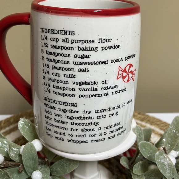 Chocolate Peppermint Cake In A Mug Cup - Picture 5 of 7